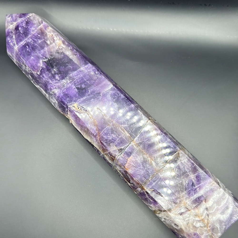 Purple Amethyst Crystal Towet